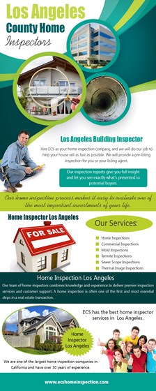 Los Angeles County Home Inspectors: Los Angeles County Home Inspectors